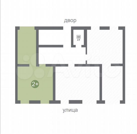 2-к. квартира, 50 м², 3/7 эт.