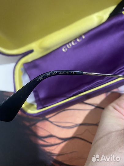 Очки Gucci l'aveugle