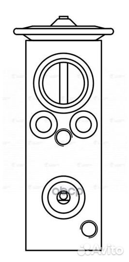 Клапан расширительный кондиционера (трв) ltrv 0
