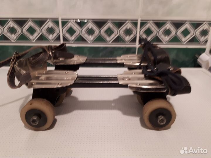 Коньки роликовые советские