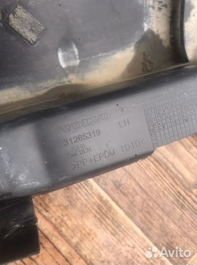 Накладка порога задняя левая Volvo XC70 2007-2016