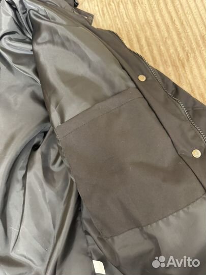 Куртка демисезонная женская черная 44