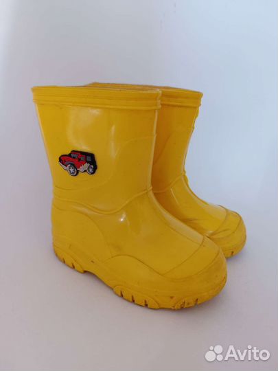 Детские резиновые сапоги 23 размер