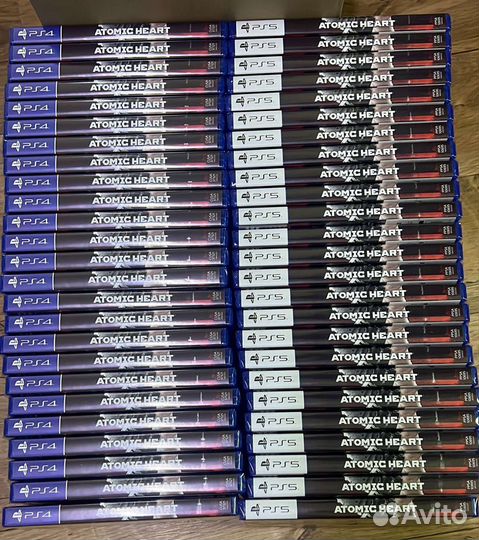 Atomic Heart PS4 PS5 Новый диск