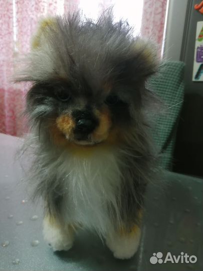 Реалистичный шпиц ручной работы