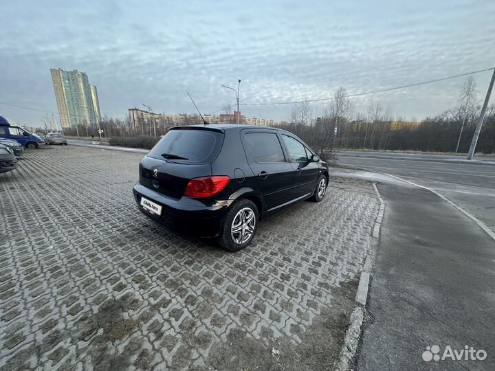 Peugeot 307 2.0 AT, 2007, 210 000 км