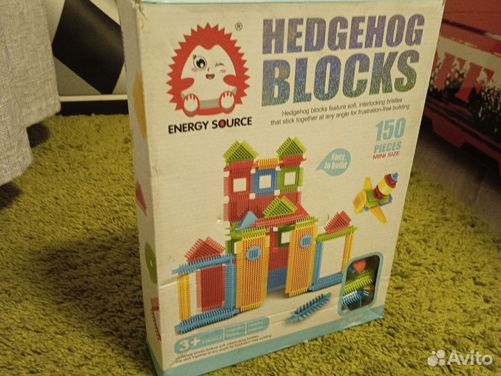 Конструктор Hedgehog blocks 150 деталей