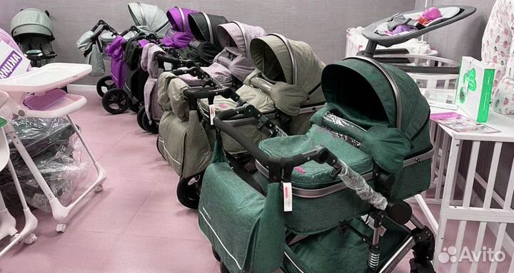 Коляска 2в1 детская Новая