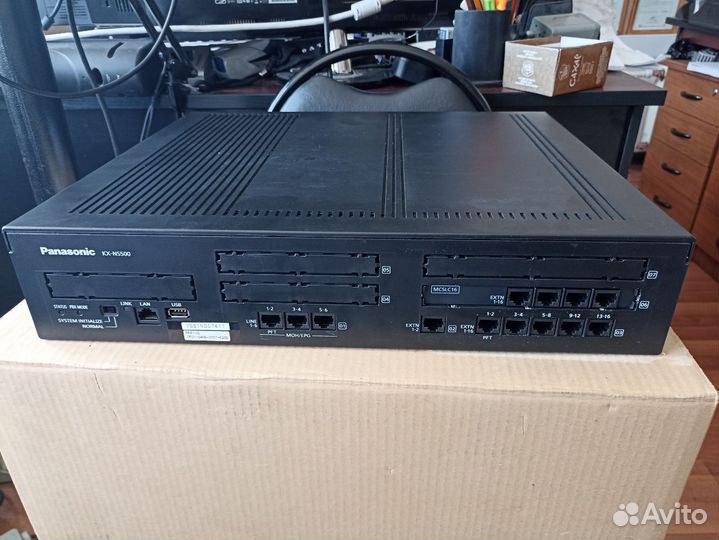 Атс Panasonic KX-NS500RU+NS5110+NS5174 в коробке