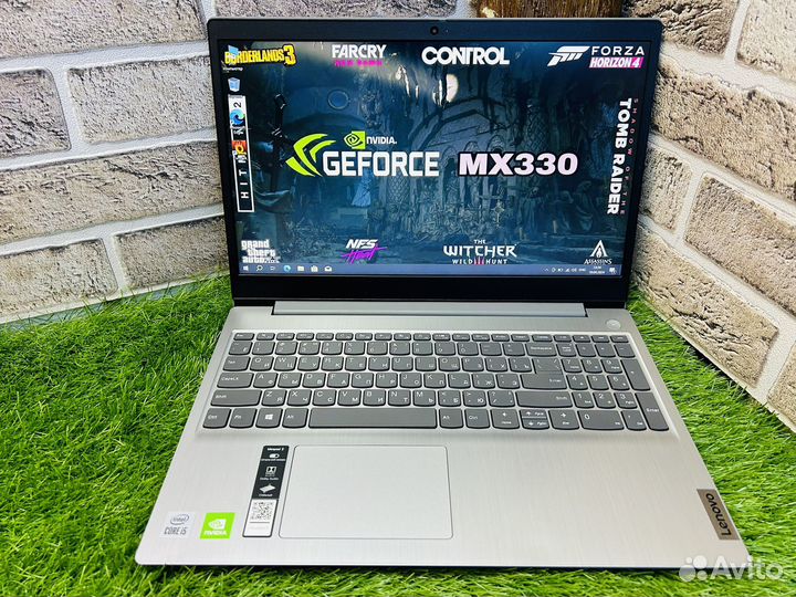 Игровой Lenovo i5-10Gen/MX330/Ram12/SSD+HDD