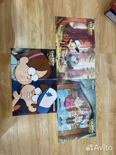 Плакаты с аниме, гравити фолз, kpop