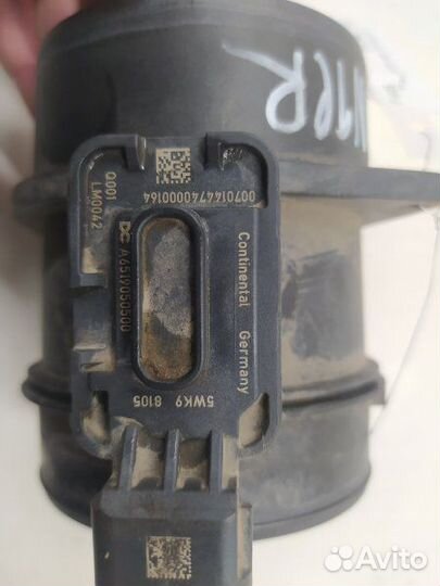 Б/У Расходомер воздуха 5WK98105 mercedes-benz