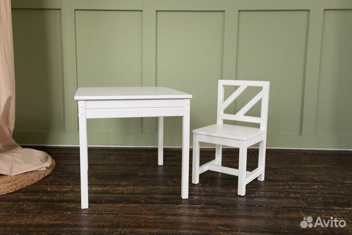 Детский набор столик + стульчик для занятий и игр
