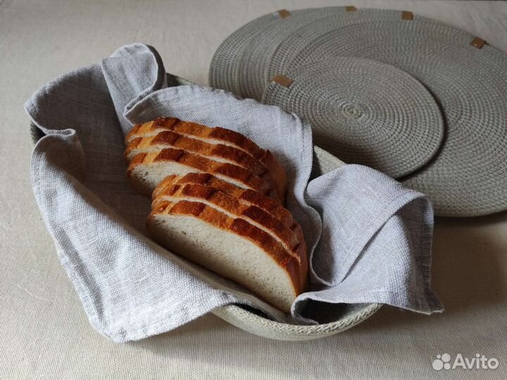 Салфетки сервировочные, набор, плейсматы, хлебница