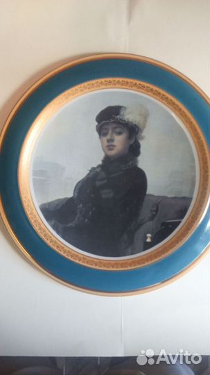 Тарелка настенная Дулево