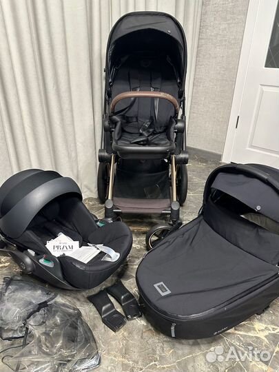 Коляска cybex priam 4 rose gold 3 в 1