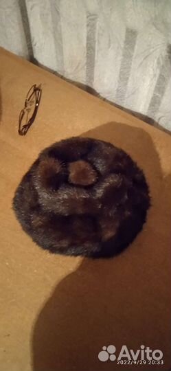 Шапка норковая женская