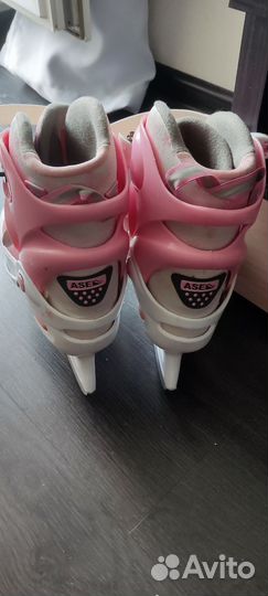 Коньки детские раздвижные 34 37