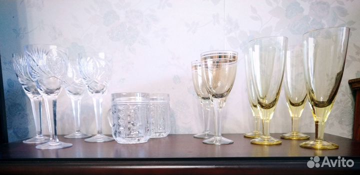 Хрусталь и цветное стекло СССР