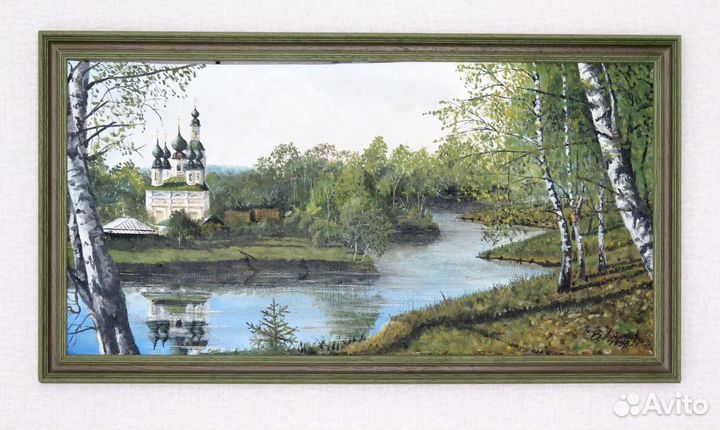 Картина маслом. Пейзаж