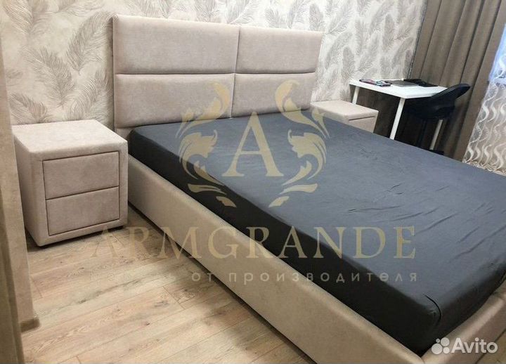 Кровать двуспальная с гарантией