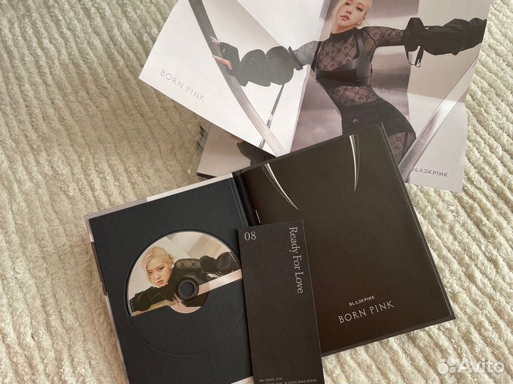Альбом blackpink born pink rose ver