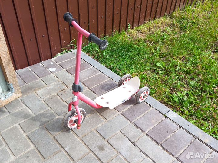 Самокат детский трехколесный бу