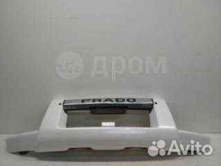 Накладка на передний бампер Prado 120