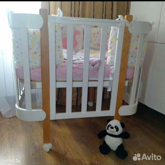 Кроватка Happy baby mommy lux