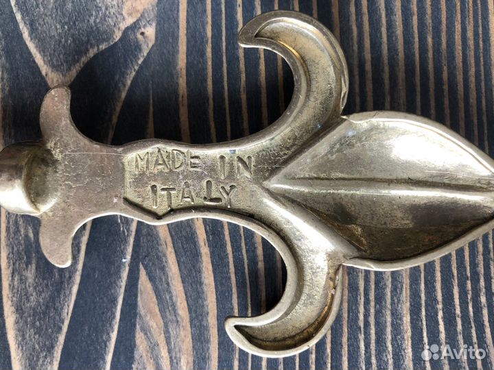 Ложка для обуви Италия латунь