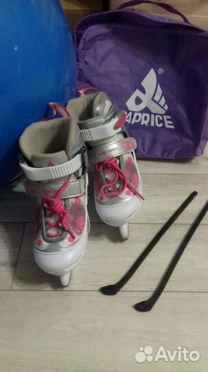 Коньки раздвижные фигурные 26-29р
