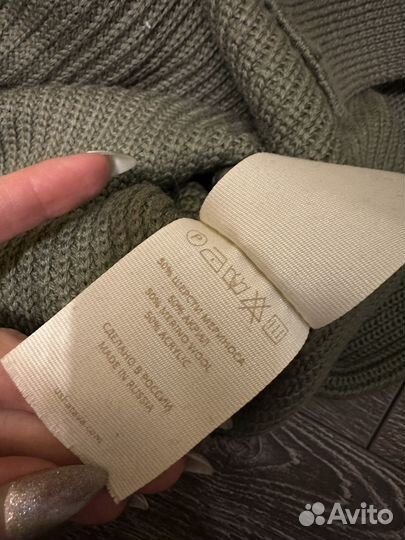 Платье свитер длинное ushatava