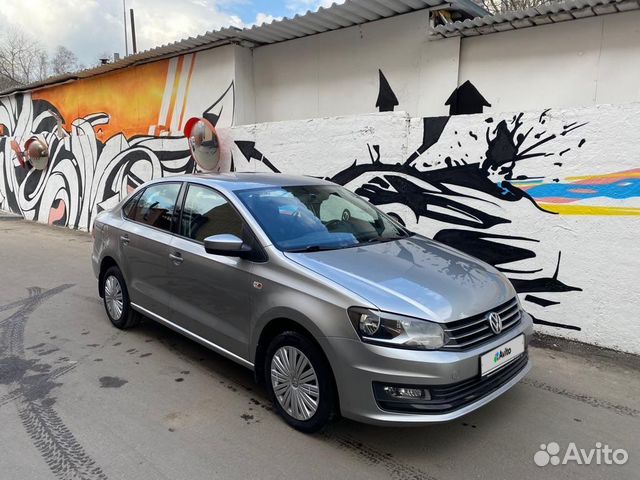 Volkswagen Polo 1.6 AT, 2018, 61 816 км