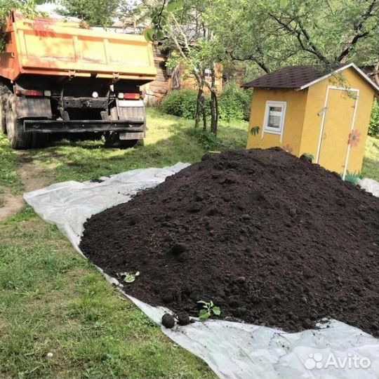 Чернозем торф торфосмесь