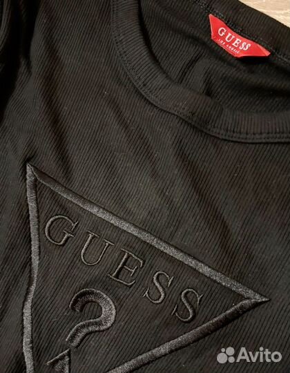 Платье трикотажное чёрное Guess оригинал 46/48