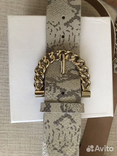 Новый кожаный ремень Dolce&Gabbana оригинал