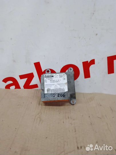 Блок управления безопасностью Peugeot 206