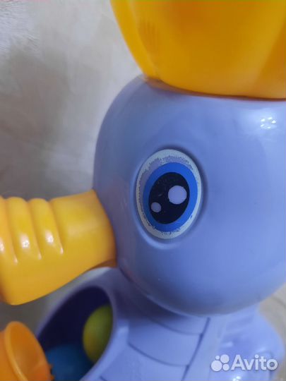 Игрушка для купания на присоске Морской конек