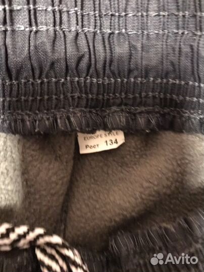 Утеплённые брюки