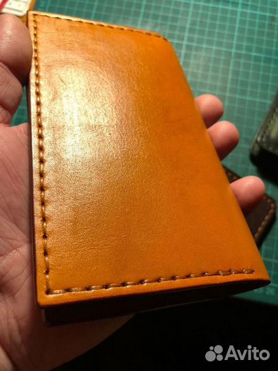 Кожаная обложа на документы