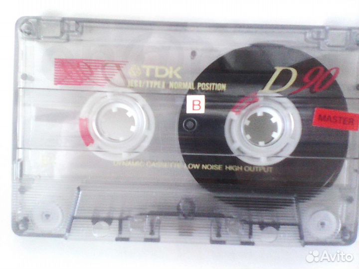 Кассеты аудио TDK D90 (1997), аудиокассеты