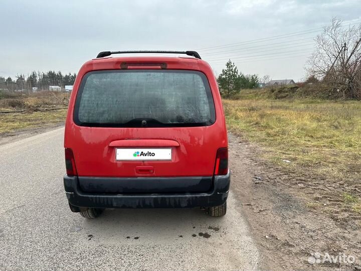 Citroen Berlingo 1.4 МТ, 1999, 177 777 км