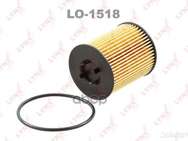 Фильтр масляный (картридж) LO1518 lynxauto