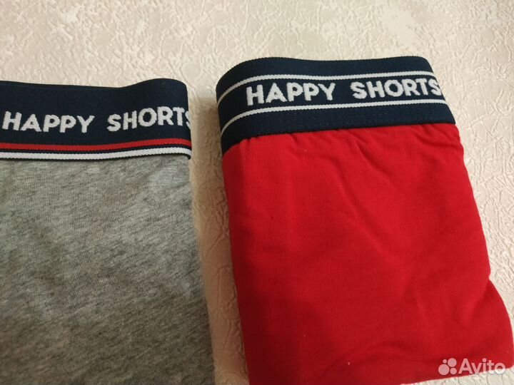 Боксеры в наборе Happy shorts, 2 шт, хлопок