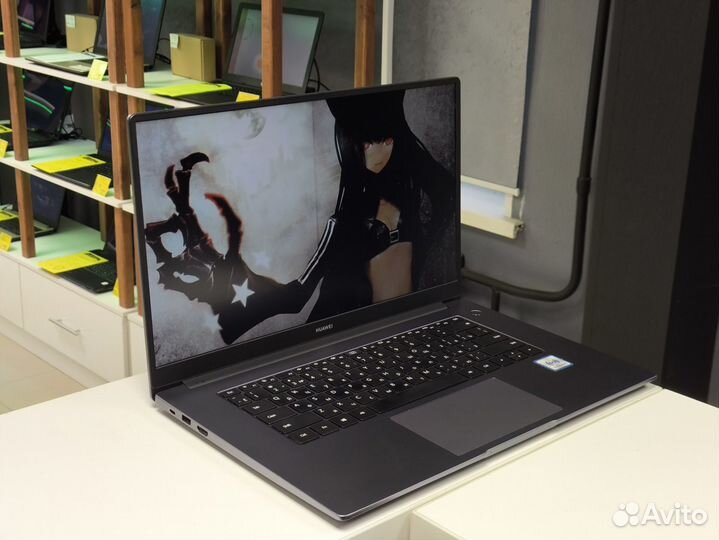 Компактный ноутбук Huawei в металле