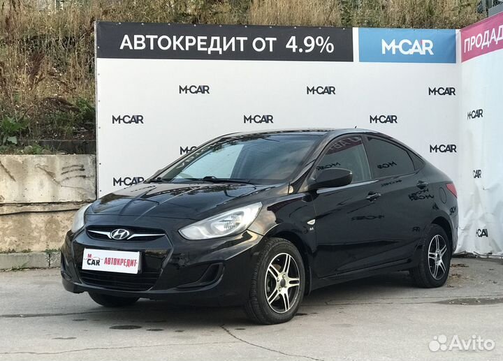 Hyundai Solaris 1.6 МТ, 2011, 162 139 км