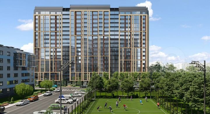 Квартира-студия, 20,5 м², 13/18 эт.