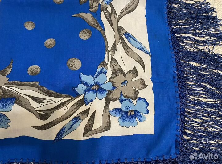 Платки с кистями. СССР. Размер 66*74