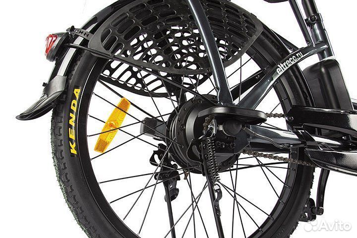 Велогибрид электровелосипед green city e-alfa new