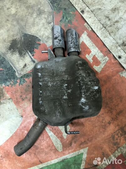 Глушитель на Audi a4b8